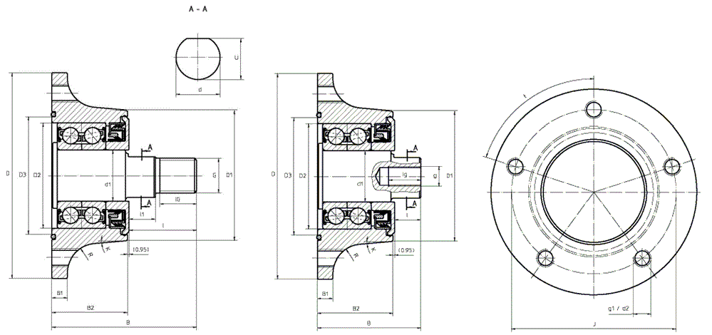 AHU44140B-01輪轂軸承