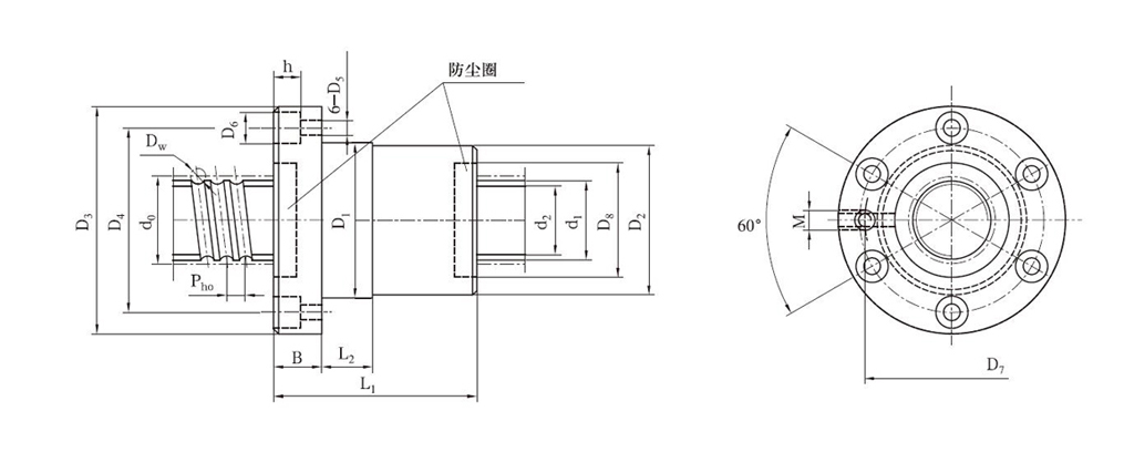 FF4005-5滾珠絲杠